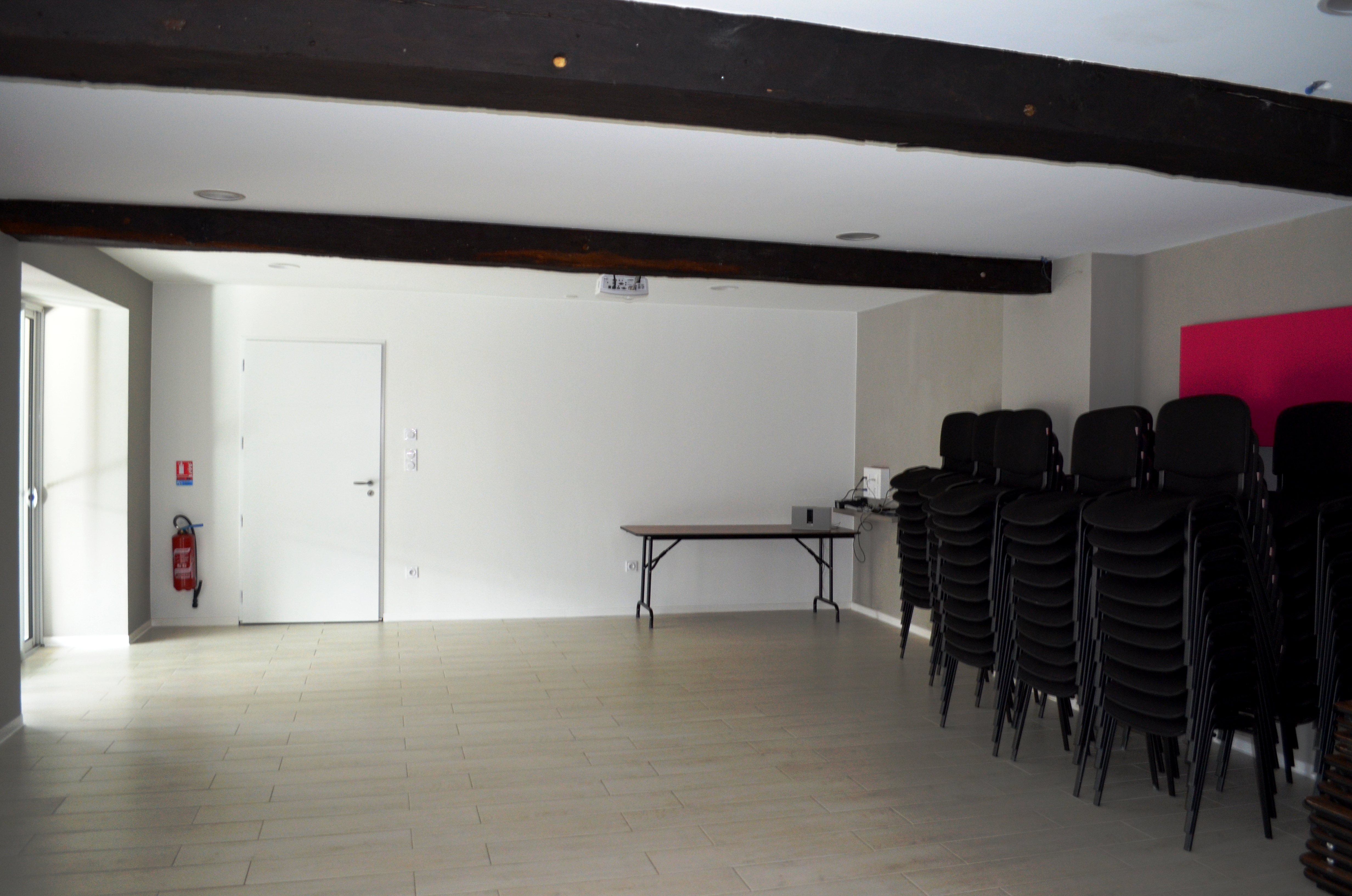 Salle séminaire décoration